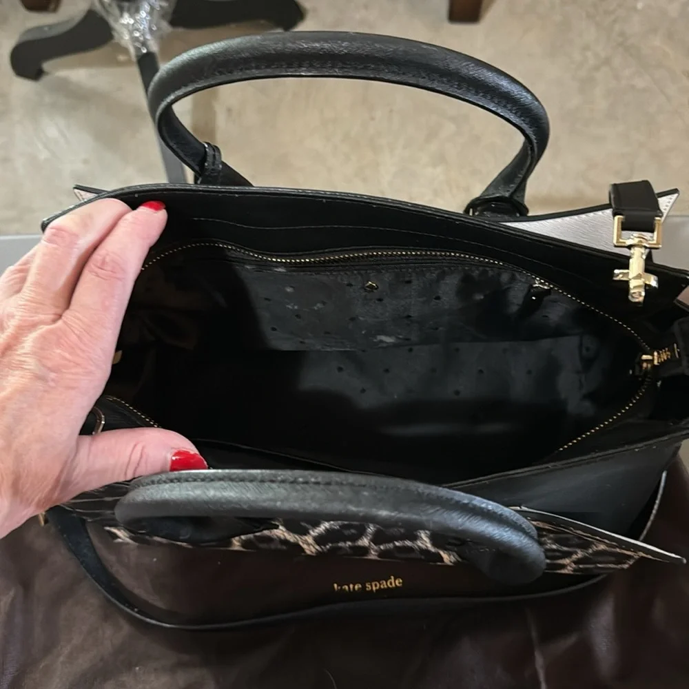 Kate Spade XL Leather Candace/Make it Mine Satchel/Shoulder l - Picture 2 of 12